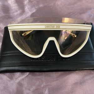 CHRISTIAN DIOR M2U Wrap Injection Shield Sunglasses
